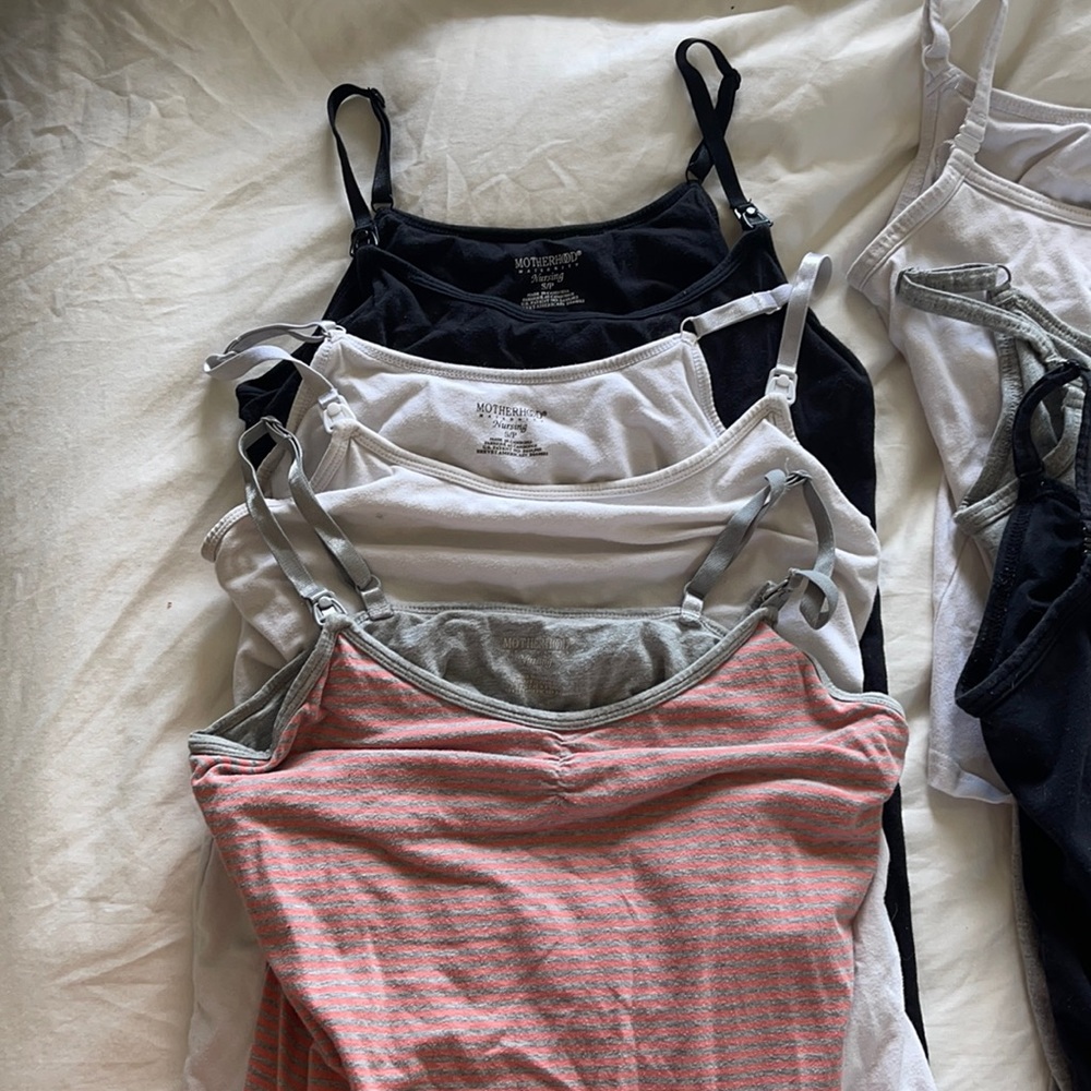 Bunch of nursing tanks, small.